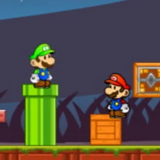 Mario Ve Luigi 2 Kişilik