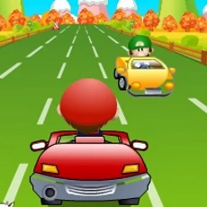 Mario Minik Arabayla Yarış