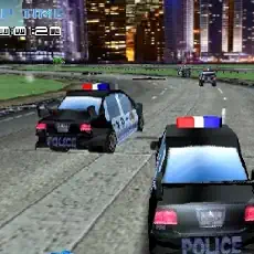 polis arabasıyla yarış